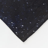 Milky Way Galaxy Fleece Deken (Hoek)