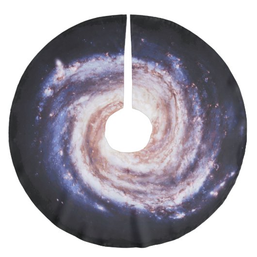 Milky Way Galaxy Kerstboom Rok (Voorkant)