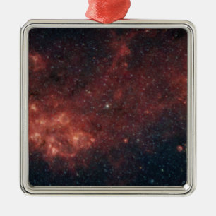 Milky Way Galaxy Metalen Ornament