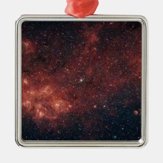 Milky Way Galaxy Metalen Ornament (Voorkant)