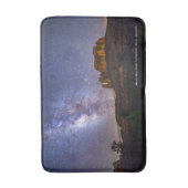 Milky Way Galaxy Over Cathedral Rock, Arizona Badmat (Voorkant Verticaal)