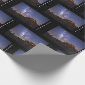 Milky Way Galaxy Over Cathedral Rock, Arizona Cadeaupapier (Hoek)