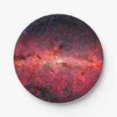 Milky Way Galaxy Papieren Bordje (Voorkant)