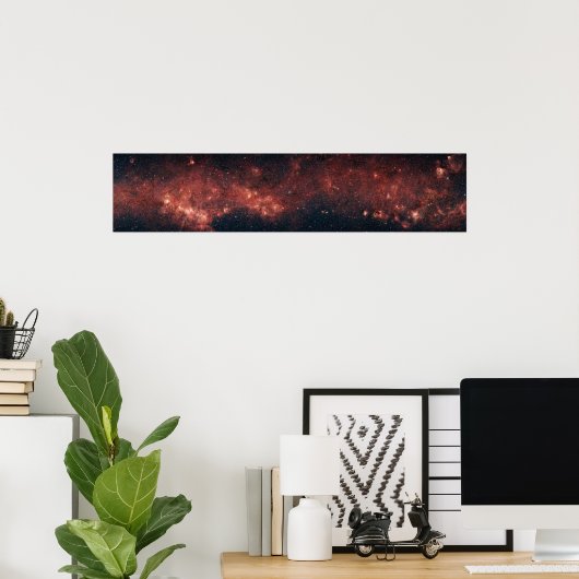 Milky Way Galaxy Poster (Thuiskantoor)