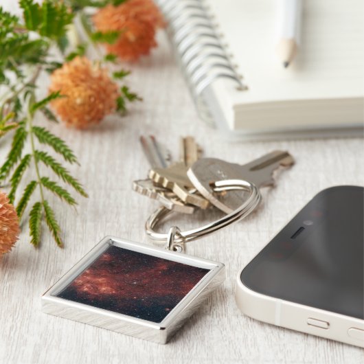 Milky Way Galaxy Sleutelhanger (Zijkant)