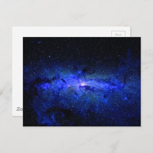 Milky Way Galaxy Space Foto Briefkaart (Voorkant / Achterkant)