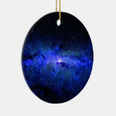 Milky Way Galaxy Space Foto Keramisch Ornament (Rechts)