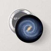 Milky Way Galaxy Space NASA Ronde Button 5,7 Cm (Voorkant /achterkant)