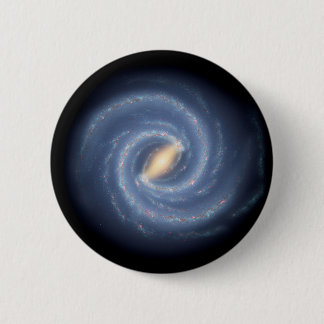 Milky Way Galaxy Space NASA Ronde Button 5,7 Cm