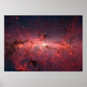 Milky Way Galaxy Stars Poster (Voorkant)