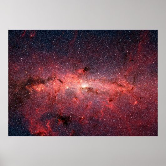 Milky Way Galaxy Stars Poster (Voorkant)