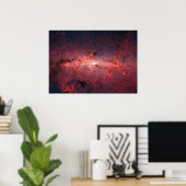 Milky Way Galaxy Stars Poster (Thuiskantoor)