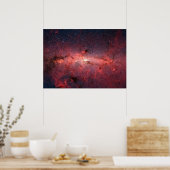 Milky Way Galaxy Stars Poster (Keuken)
