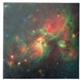 Milky Way Galaxy Tegeltje (Voorkant)