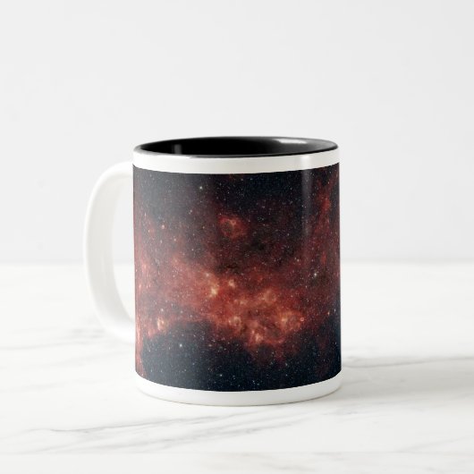 Milky Way Galaxy Tweekleurige Koffiemok (Voorkant links)