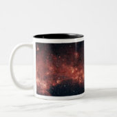 Milky Way Galaxy Tweekleurige Koffiemok (Links)
