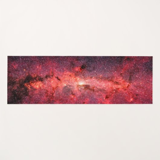 Milky Way Galaxy Yogamat (Voorkant (horizontaal))