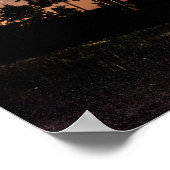 Milky Way, gezien van Silver Lake, Michigan Poster (Hoek)