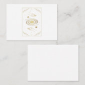 Milky Way Hands Tarot Card Notitiekaartje (Voorkant / Achterkant)