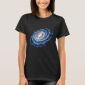 Milky Way in Space T-shirt (Voorkant)
