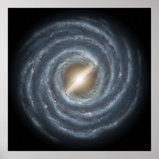 Milky Way - Milchstraße Poster (Voorkant)