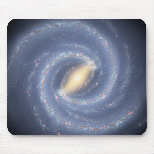 Milky Way Mousepad Muismat (Voorkant)