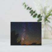 Milky Way night sky, California Briefkaart (Staand voorkant)