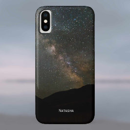 Milky Way Night Sky. Gepersonaliseerd. Case-Mate iPhone Case