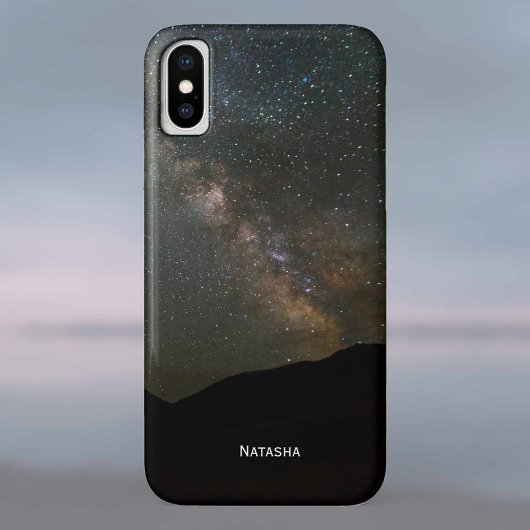 Milky Way Night Sky. Gepersonaliseerd. Case-Mate iPhone Case