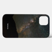 Milky Way Night Sky. Gepersonaliseerd. Case-Mate iPhone Case (Achterkant (horizontaal))