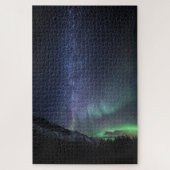 Milky Way Northern Lights Legpuzzel (Verticaal)