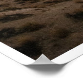 Milky Way Over Desert Mountains Night Sky Art Poster (Hoek)