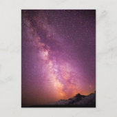 Milky Way | Over the Shoulder of Mt. Rainier Briefkaart (Voorkant)