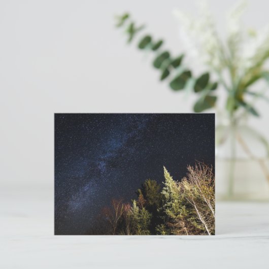 Milky Way Postcard Briefkaart (Staand voorkant)