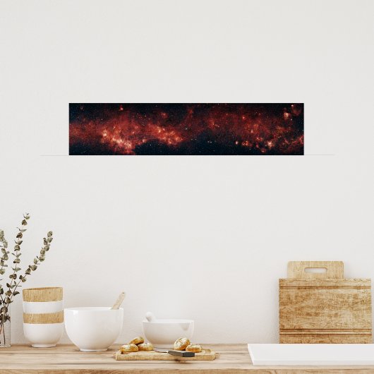 Milky Way Poster (Keuken)