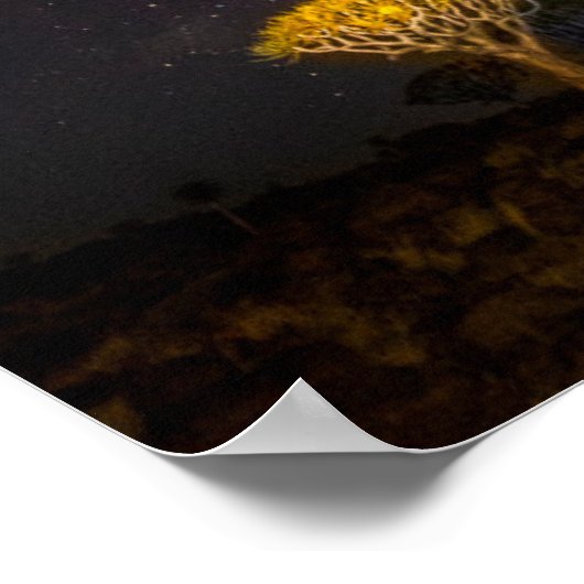 Milky Way Quiver Tree | Keetmanshoop Namibia Poster (Hoek)