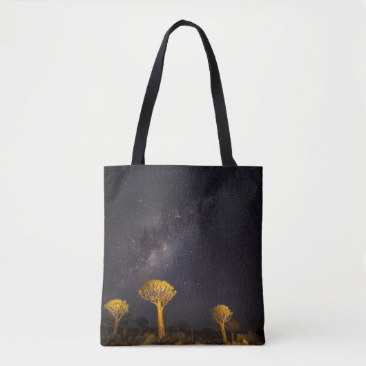 Milky Way Quiver Tree | Keetmanshoop Namibia Tote Bag (Voorkant)