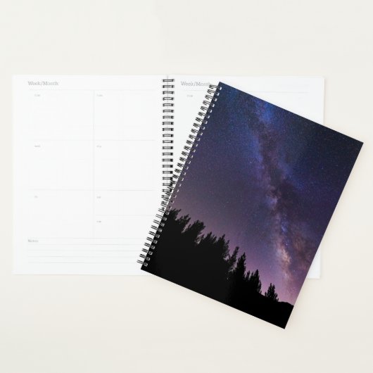Milky Way Rose Valley, California Planner (Display)
