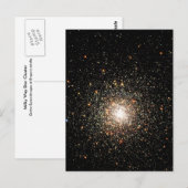 Milky Way Star-cluster Briefkaart (Voorkant / Achterkant)