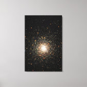 Milky Way Star-cluster Canvas Afdruk (Voorkant)
