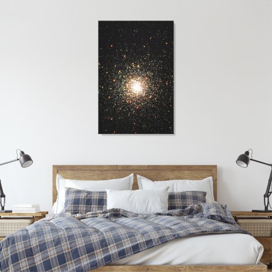 Milky Way Star-cluster Canvas Afdruk (Insitu (Slaapkamer))