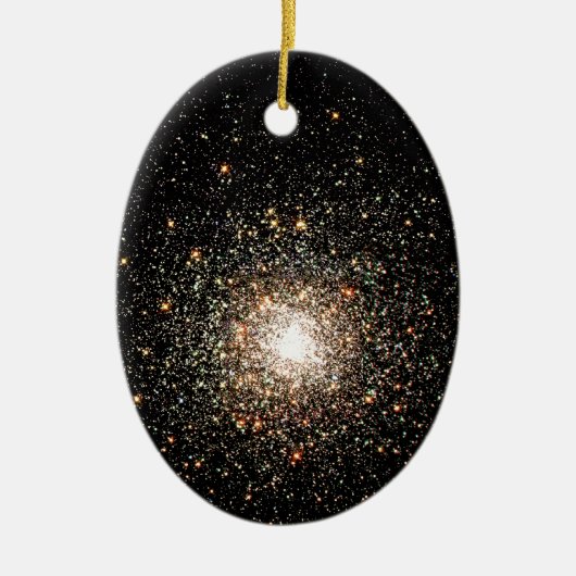 Milky Way Star-cluster Keramisch Ornament (Voorkant)