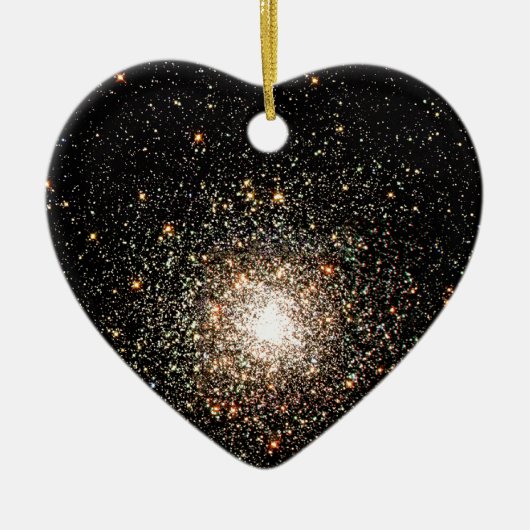 Milky Way Star-cluster Keramisch Ornament (Voorkant)