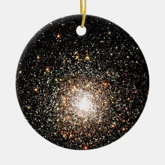 Milky Way Star-cluster Keramisch Ornament (Voorkant)