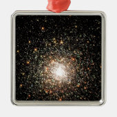 Milky Way Star-cluster Metalen Ornament (Voorkant)