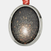 Milky Way Star-cluster Metalen Ornament (Links)