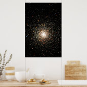 Milky Way Star-cluster Poster (Keuken)