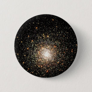 Milky Way Star-cluster Ronde Button 5,7 Cm