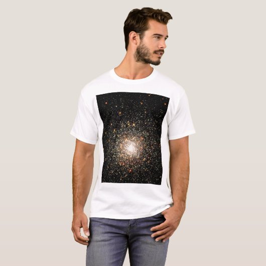 Milky Way Star-cluster T-shirt (Voorkant volledig)