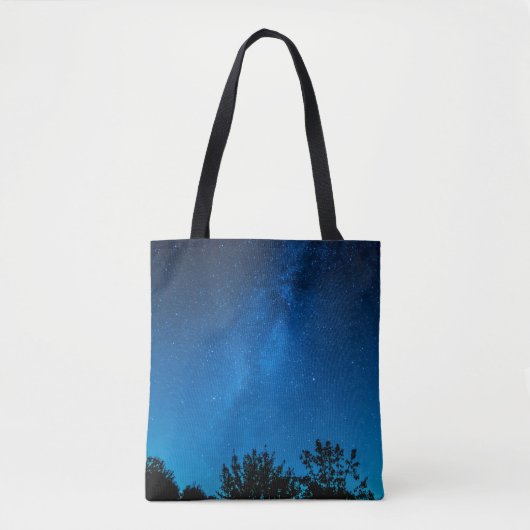 Milky way starry sky star tote bag (Voorkant)